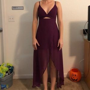 Charlotte Russe high-low dress